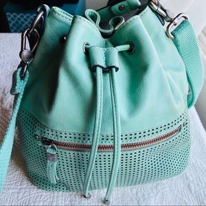 The Sak Hobo Pistachio Bag